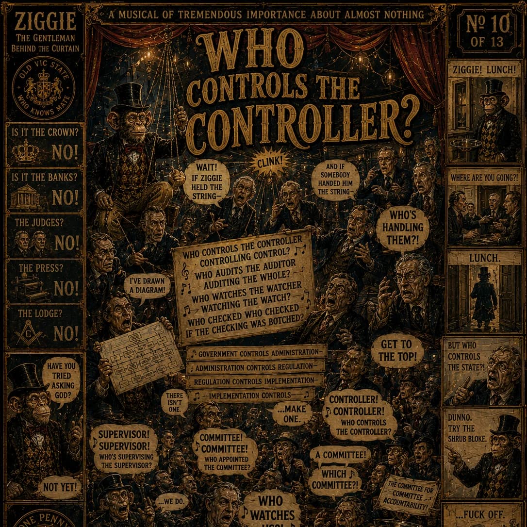 Who Controls the Controller? artwork