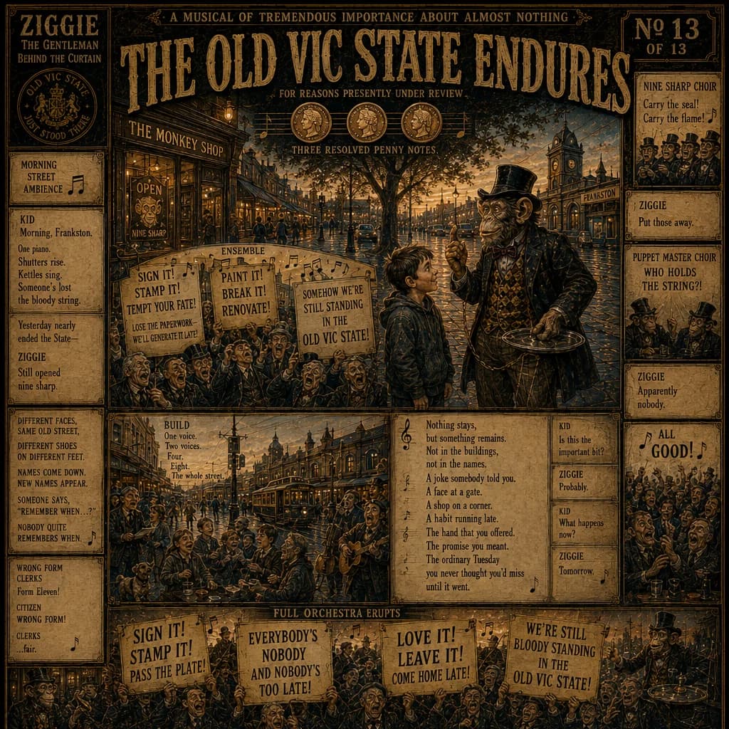 The Old Vic State Endures artwork